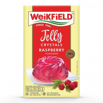 Weikfield Jelly Crystals Raspberry 90gm